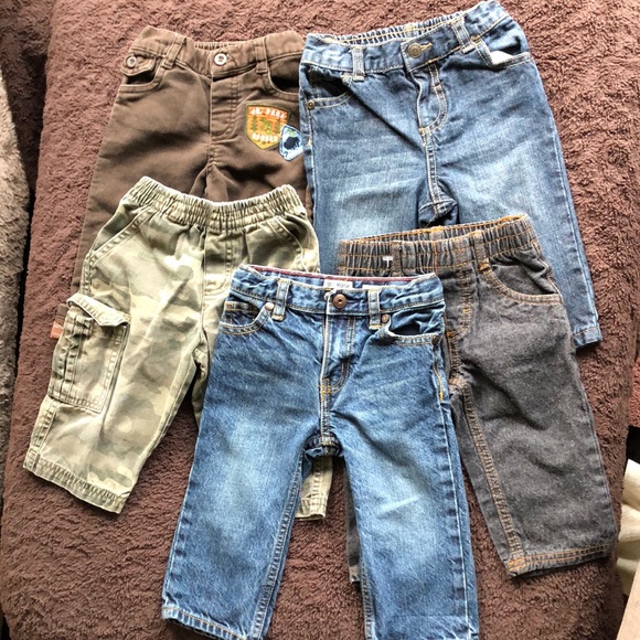 Bundle of 12month jeans/denim pants - Picture 1 of 7